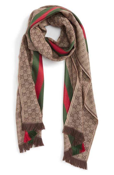 gucci scarves womens|authentic Gucci scarves.